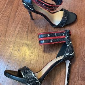 Gianni bini snake skin heels